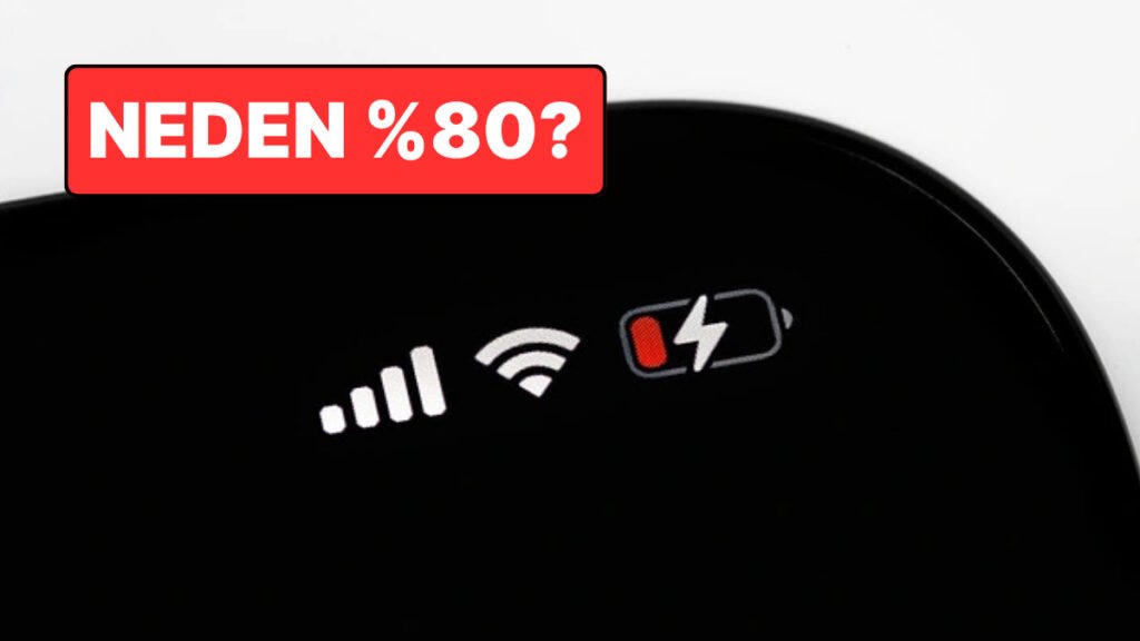 iPhone'larda Şarj Neden %80'de Takılı Kalıyor?