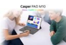 Kalem ve Klavyeli Casper PAD M10 Pro Tanıtıldı" 

Alternatif: "Kalem ve Klavyeye Sahip Casper PAD M10 Pro Tanıtıldı