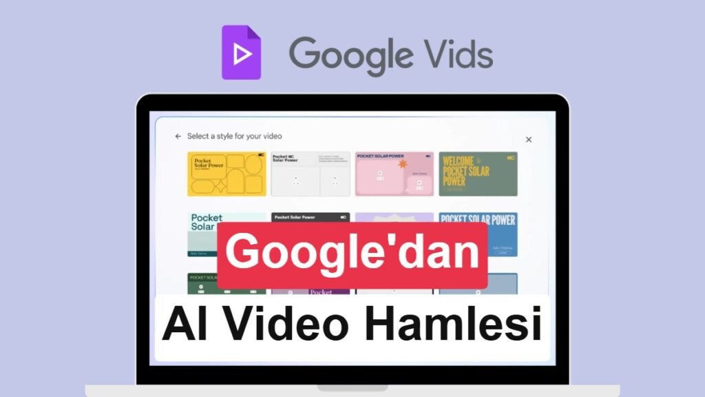 Google'ın yapay zekası, ses ve görüntünüzle video oluşturuyor