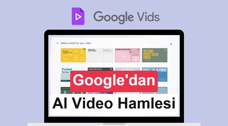 Google'ın yapay zekası, ses ve görüntünüzle video oluşturuyor