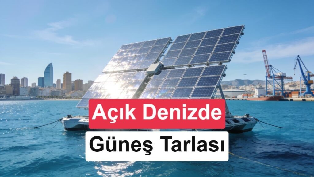 Güneş Enerjisi Tarlaları Açık Denize Taşınıyor: İspanya İlk Adımı Attı
