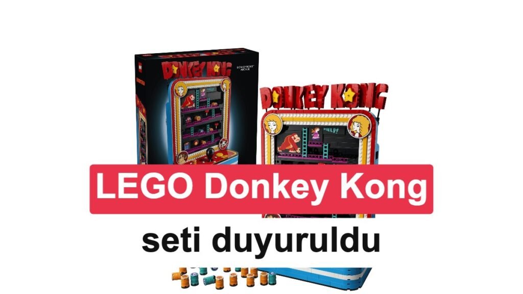 LEGO Donkey Kong Arcade Seti Tanıtıldı