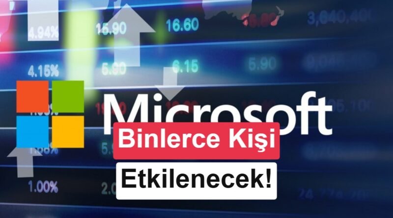 Microsoft'tan Yeni Kesinti: Xbox Ekibi de Etkilenecek