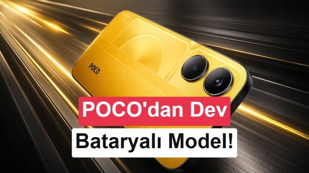 Poco X8 İle Geri Dönüş: 9.000 mAh Batarya ve Daha Fazlası
