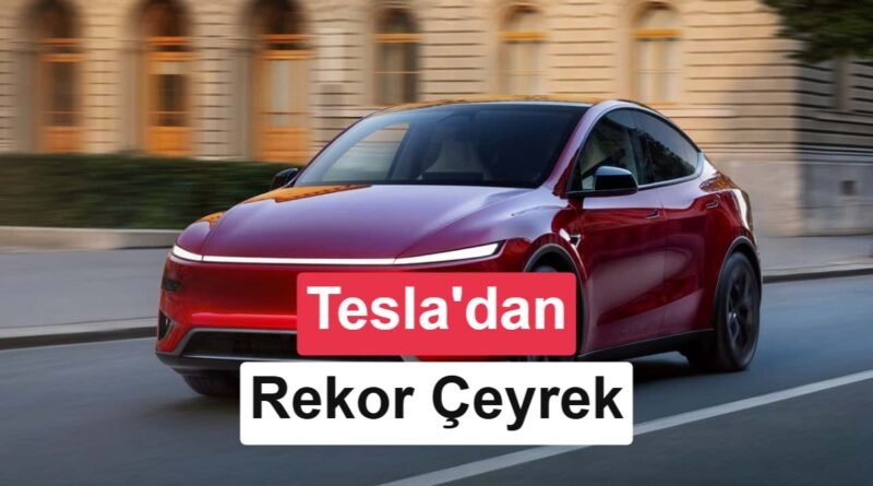 Tesla'dan Tarihi Çeyrek: İki Yıllık Düşüş Dönemi Geride Kaldı