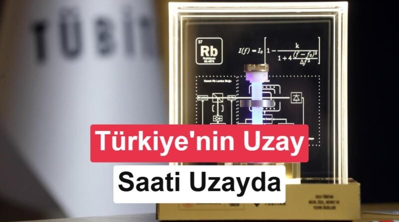 Türkiye'nin Yerli Atomik Saati Uzaydaki İlk Sinyalini Aldı