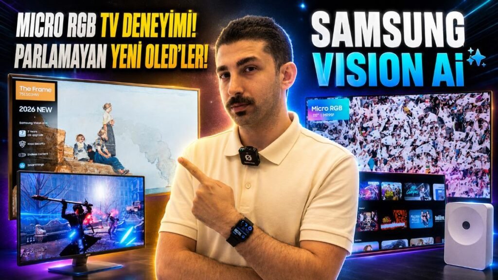 Yeni OLED’ler ve Gemini Destekli Vision AI: "Samsung'un Yeniliklerini İnceledik!"