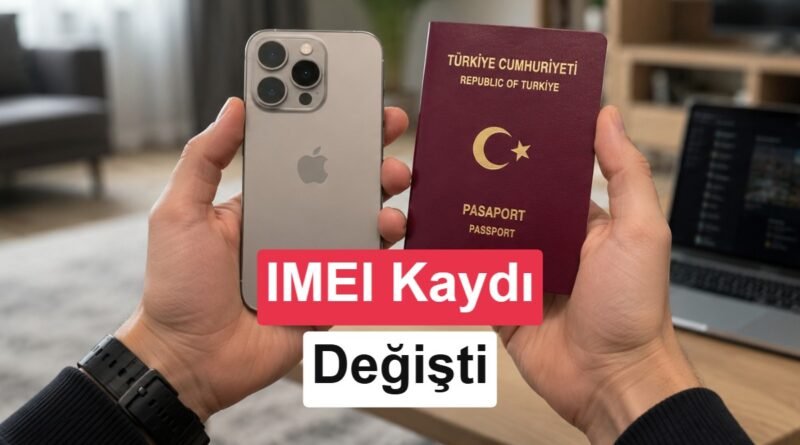 Değişen Yurt Dışı Telefonlarda IMEI Kayıt Yönetmeliği