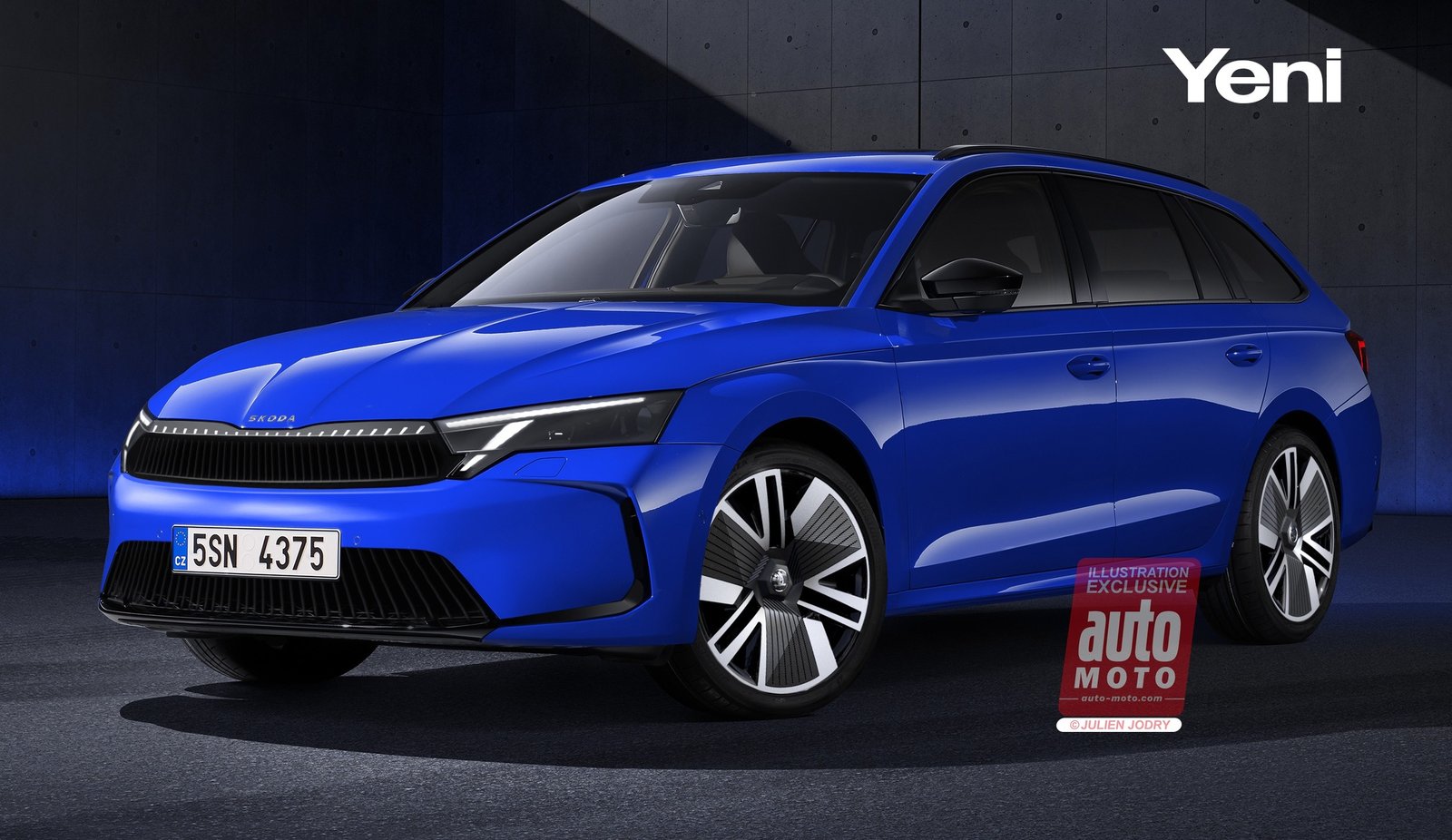 2027 model Skoda Octavia'nın makyajlı versiyonu geliyor: Muhtemel tasarımı