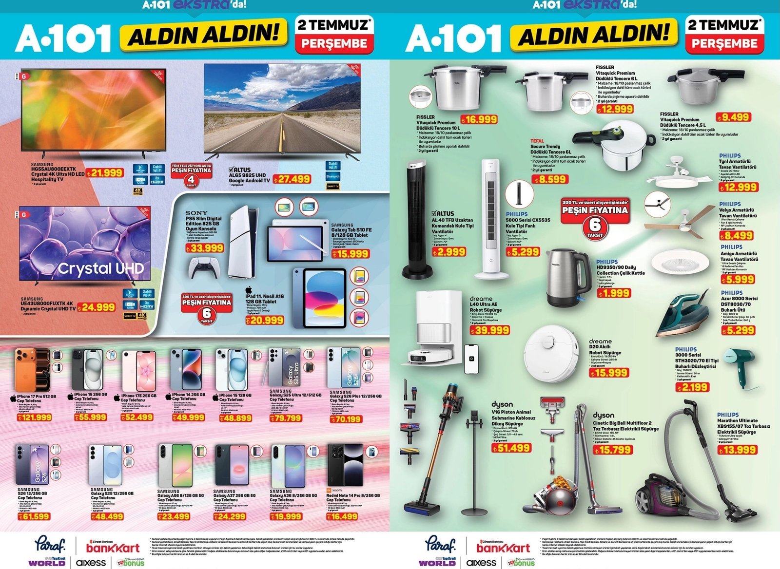 2 Temmuz A101 Ekstra