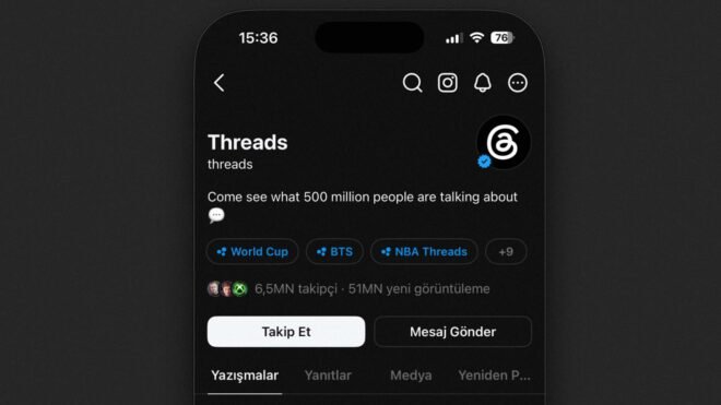 Threads, Türkiye'ye Yeniden Giriş Yapmış Olabilir [Güncellenmiştir]