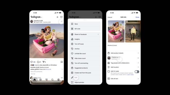 Instagram gönderilerindeki müzikler artık değiştirilebiliyor!
