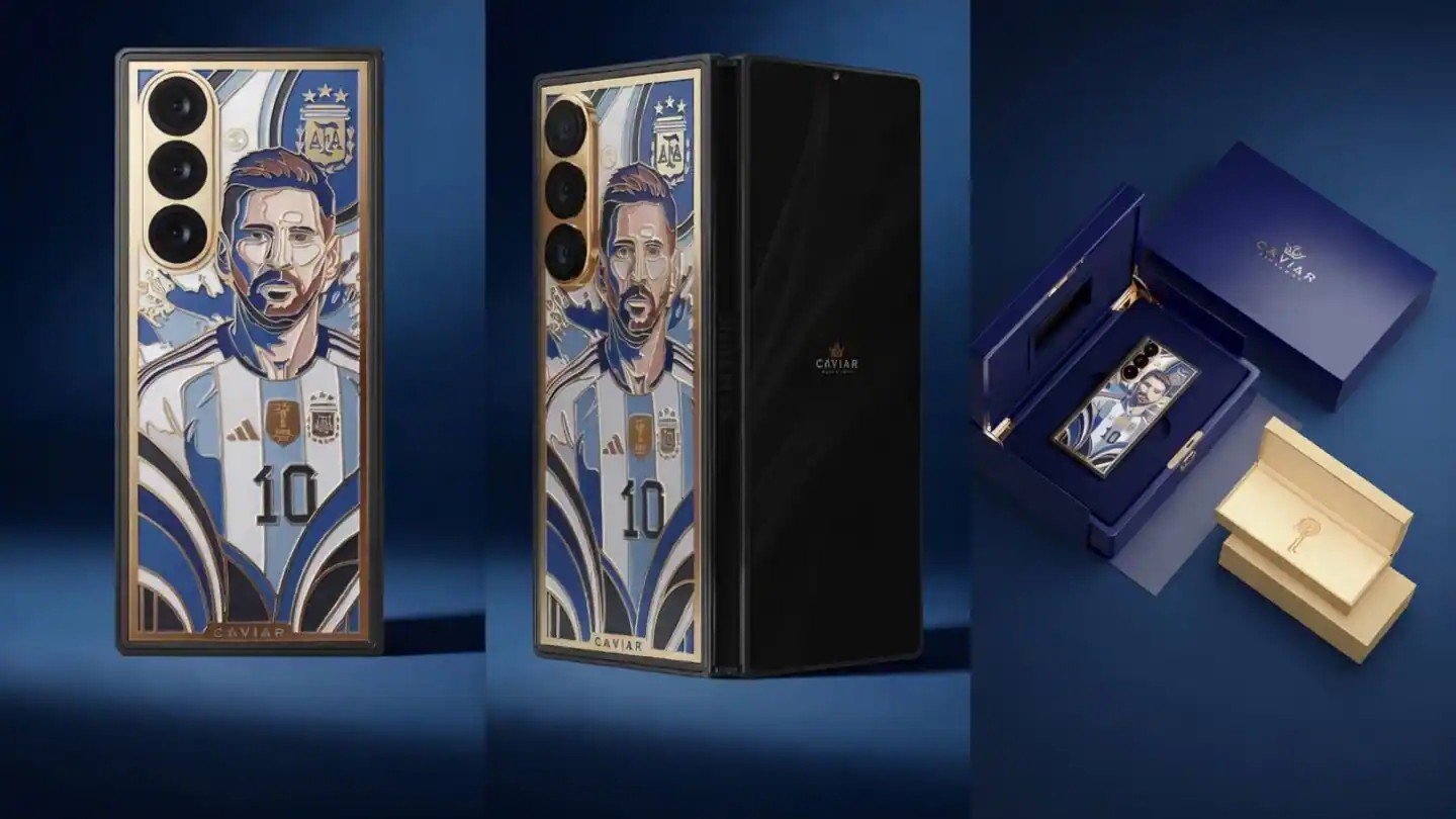 samsung galaxy z fold 8 ultra messi özel sürümü satışta