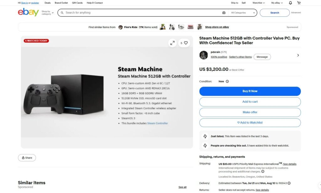 Steam Makinesi Daha Çıkmadan, İkinci El Çılgınlığı Başladı!