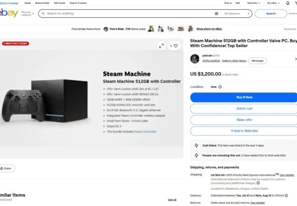 Steam Makinesi Daha Çıkmadan, İkinci El Çılgınlığı Başladı!