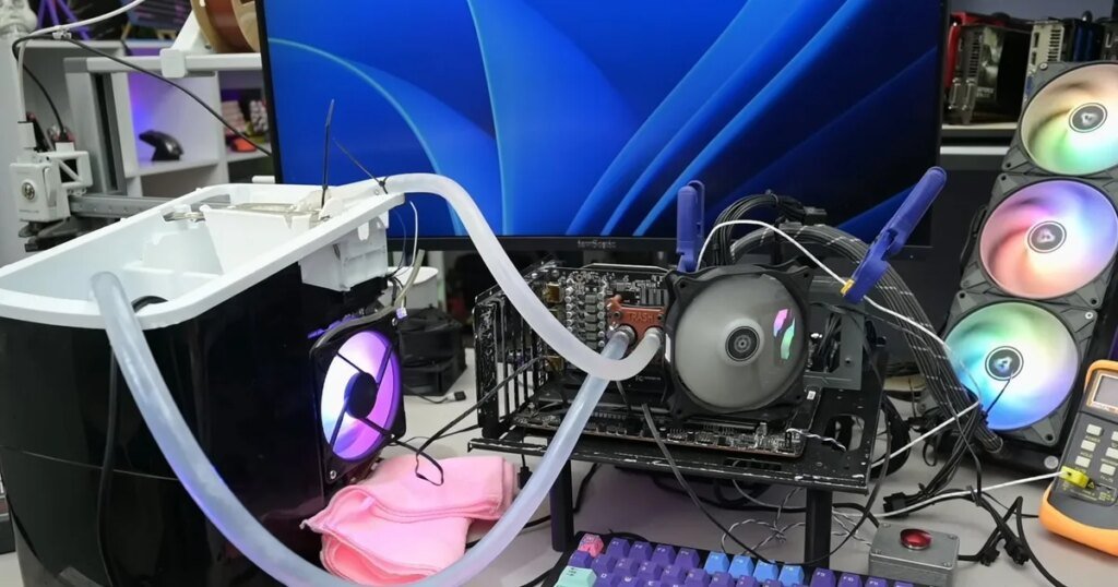 “Buz Makinesi, Nvidia RTX GPU'yu Oyun İçi Soğutabilir mi? Çılgın Bir Modlama Bunu Gösteriyor!”