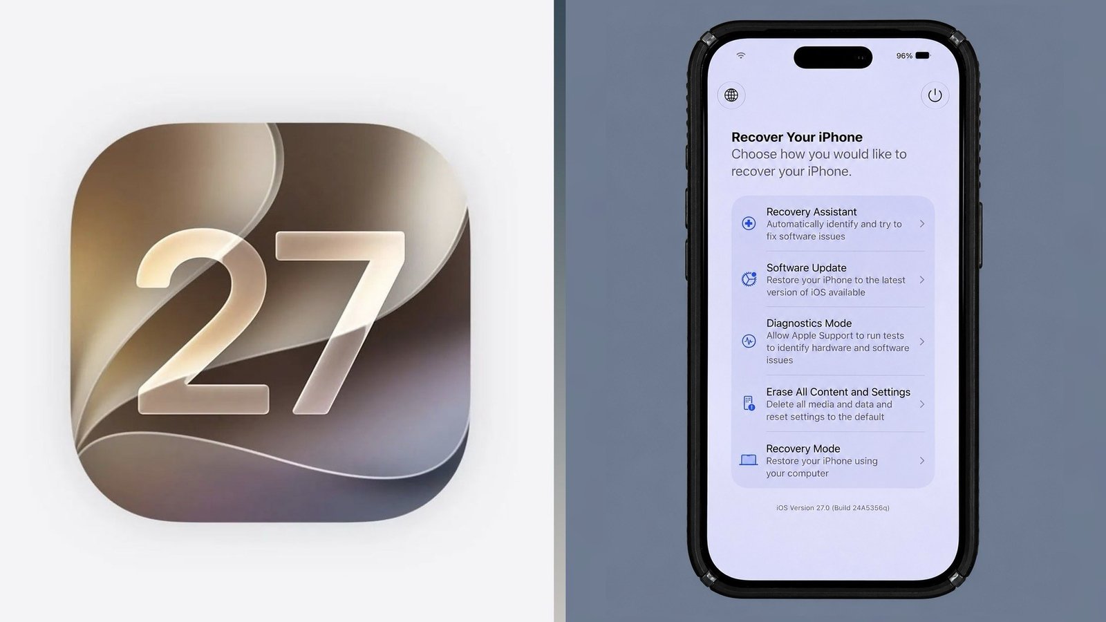 iOS 27 yeni kurtarma modu nasıl açılır
