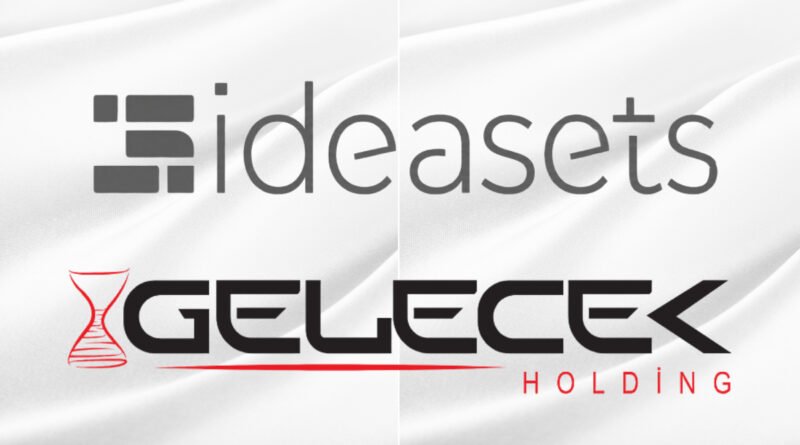 Ideasets, Gelecek Holding'in Katkısıyla Pre-Seed Aşamasında 1,25 Milyon Dolar Yatırım İlde Etti
