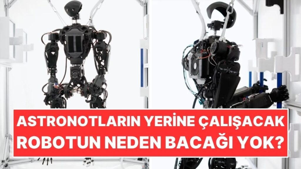 Uzay İçin Dört Kollu Robot Tasarlandı: İki Eliyle Tutarken Diğerleriyle Çalışıyor