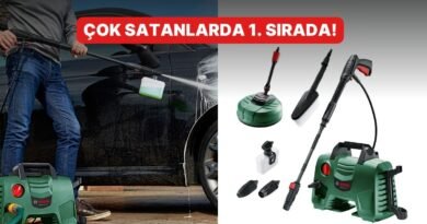 Arabası ve Bahçesi için En İyisi: Bosch Yüksek Basınçlı Yıkama Makinesi Şimdi İndirimde!