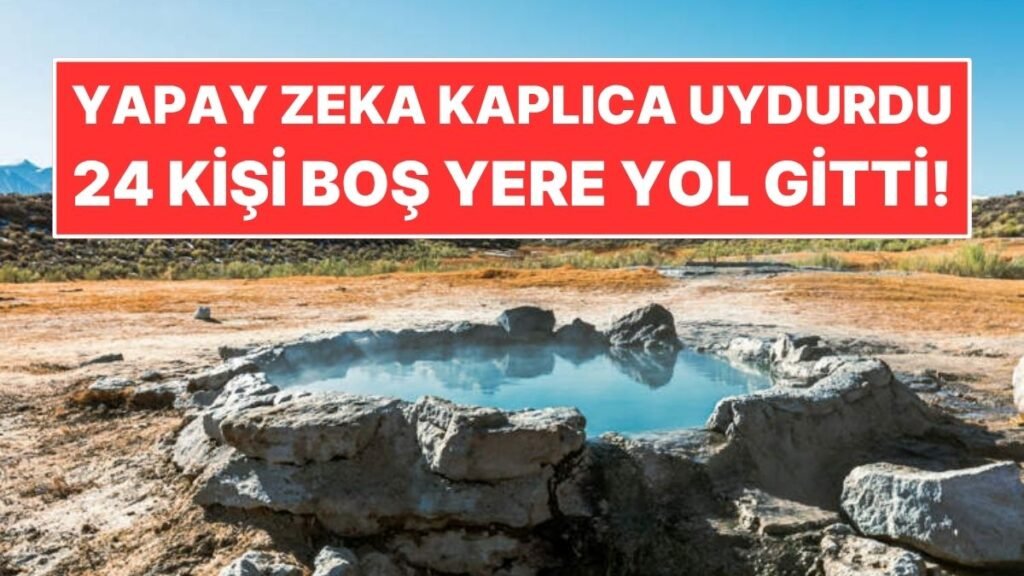 Yapay Zeka Kaplıca Yaratırken, Turistler Buz Gibi Nehirle Şok Oldu!