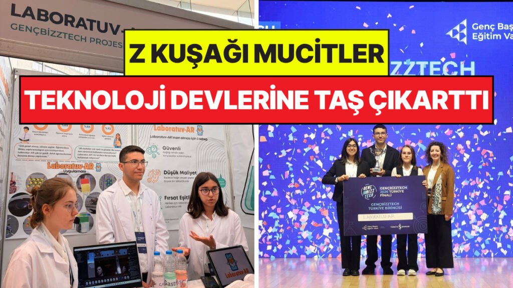 Liseliler Teknoloji Devlerine Fark Attı: GençBizzTech 2026'nın Kazanan Z Kuşağı Mucitleri