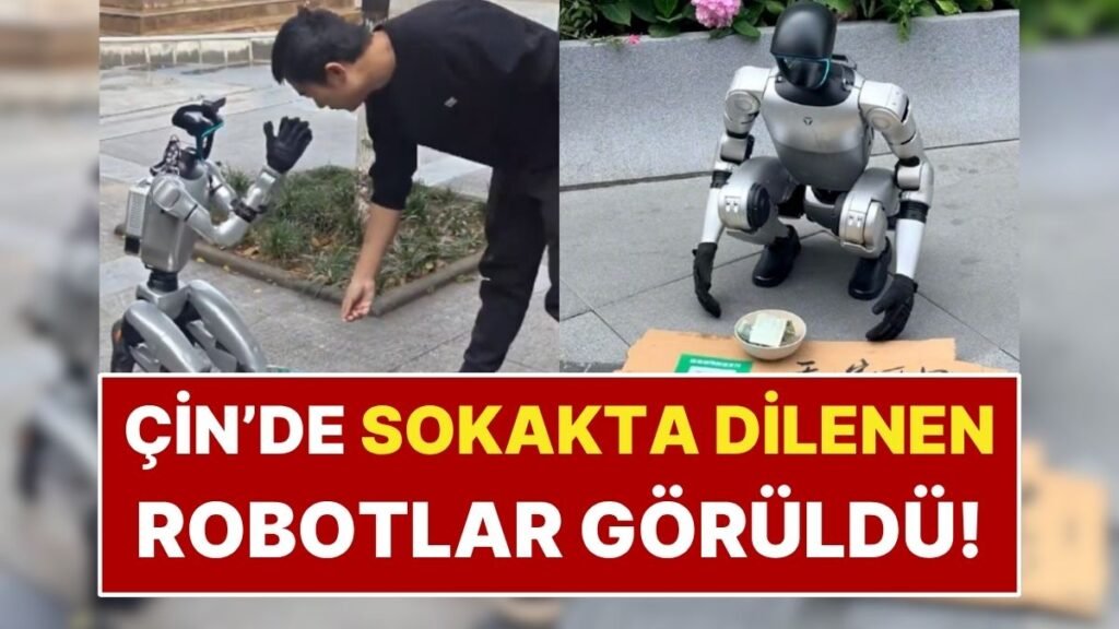 Sokaklarda Dilenen Robotlar Ortaya Çıktı! Yapay Zeka Artık Kaldırımlarda!