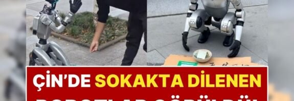Sokaklarda Dilenen Robotlar Ortaya Çıktı! Yapay Zeka Artık Kaldırımlarda!