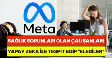 Sağlık Sorunları Olan Çalışanları Yapay Zeka ile Tespit Edip İşten Çıkaran Meta, Davalık Oldu