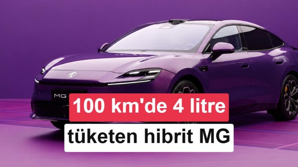 MG 07 PHEV, 100 km'de sadece 4 litre yakıt tüketimiyle piyasaya çıkıyor!