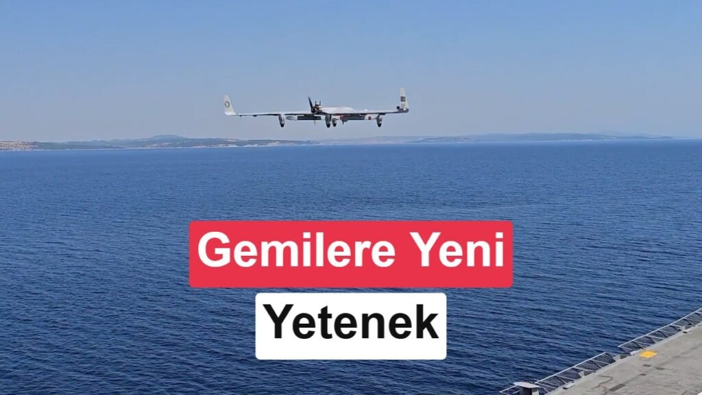 Bayraktar KALKAN DİHA, TCG Anadolu ve TCG Burgazada'dan Uçuş Gerçekleştirdi