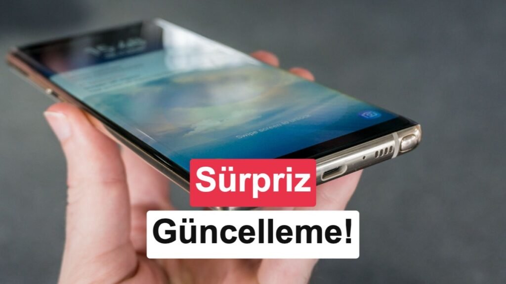 Galaxy S8 ve Galaxy Note 8 için beklenmedik güncelleme