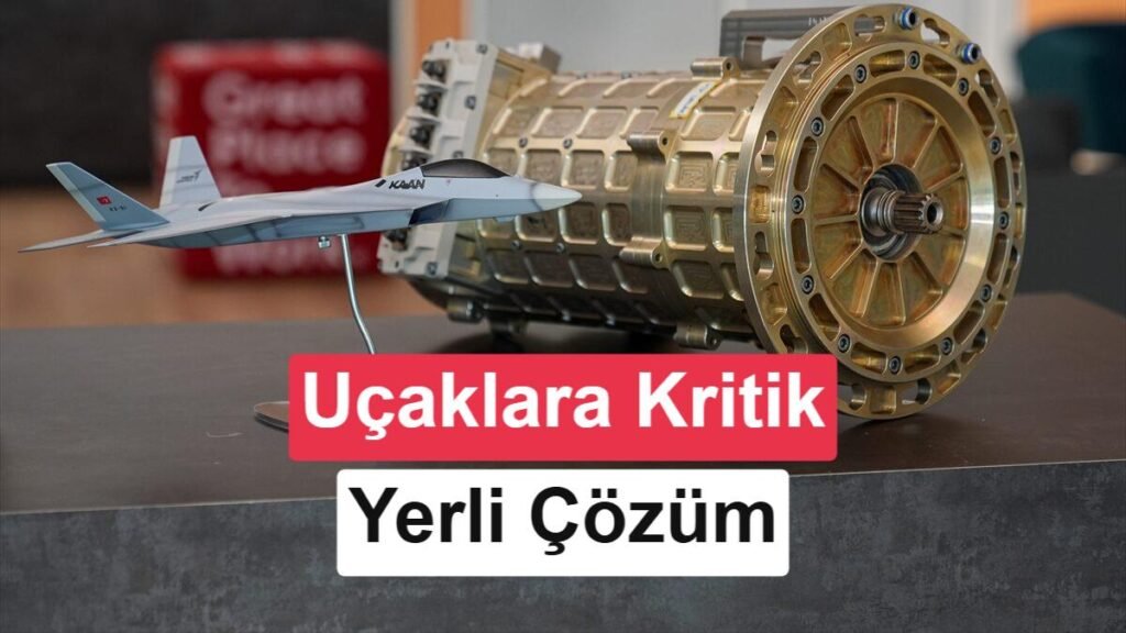 KAAN ve HÜRJET'in Elektrik Gücünü Yerli Şirket Üretiyor