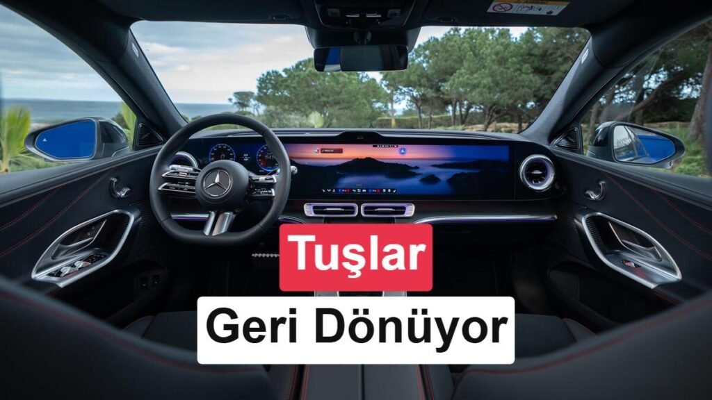 Mercedes'ten fiziksel tuş açıklaması: "Fazla ileri gittik"