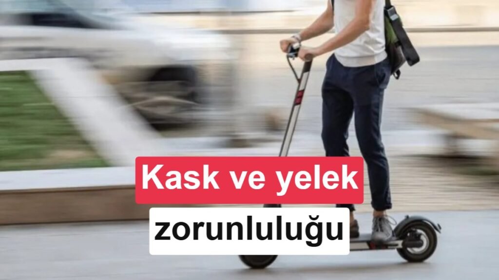 Paris'te e-scooter Sürücülerine Kask ve Yelek Zorunluluğu Getirildi