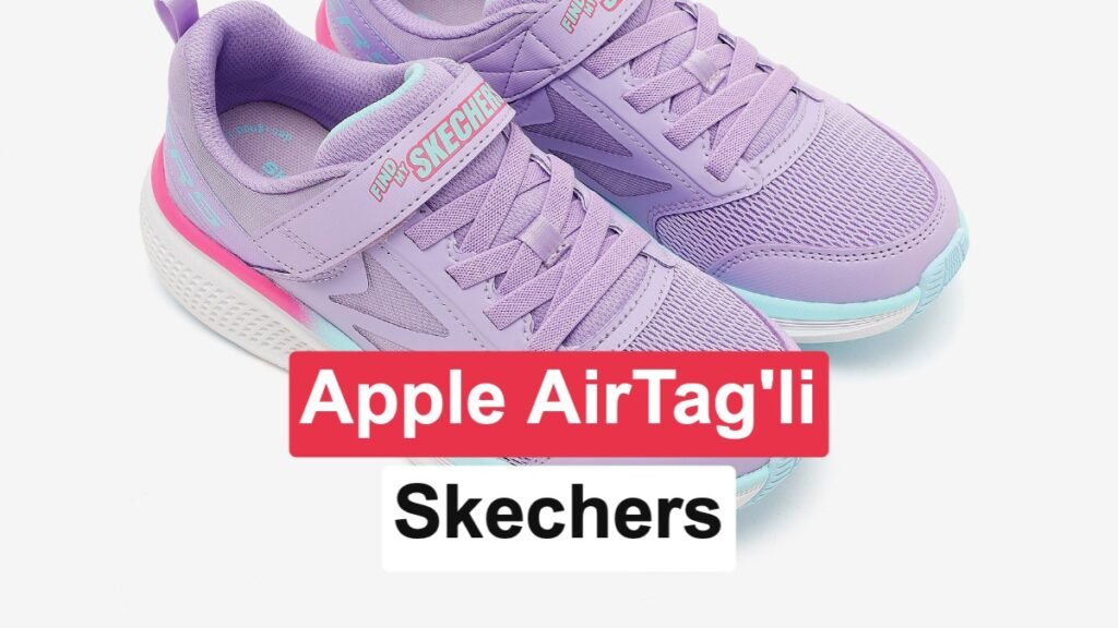 Skechers'tan çocuklar için AirTag adaptörlü ayakkabı