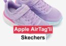 Skechers'tan çocuklar için AirTag adaptörlü ayakkabı