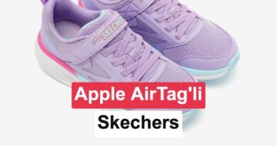 Skechers'tan çocuklar için AirTag adaptörlü ayakkabı