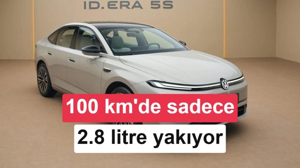 Volkswagen'den 100 km’de yalnızca 2.8 litre yakıt tüketen uygun fiyatlı sedan.