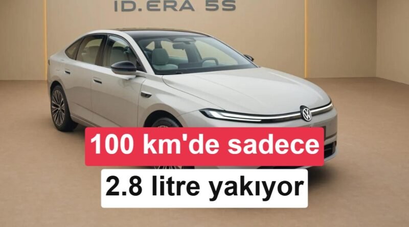Volkswagen'den 100 km’de yalnızca 2.8 litre yakıt tüketen uygun fiyatlı sedan.