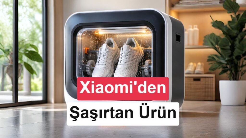 Xiaomi'den Yeni Bir Ürün: Ayakkabı Yıkama Makinesi!