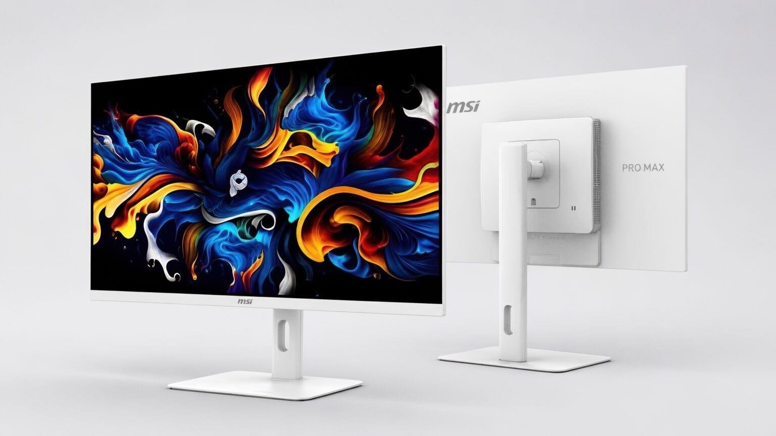 MSI, dünyanın ilk 27 inç 4K IJP OLED monitörünü tanıttı