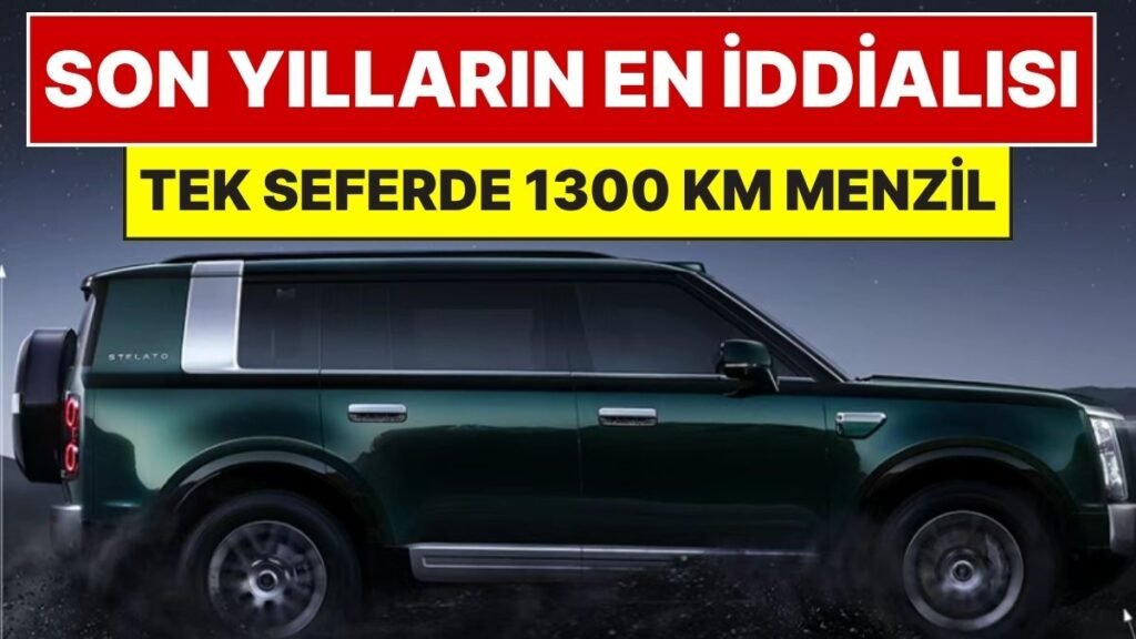 Huawei'den Tek Şarjla 1.300 Kilometre Yol Alabilen Arazi Aracı: Stelato G9 Tanıtıldı