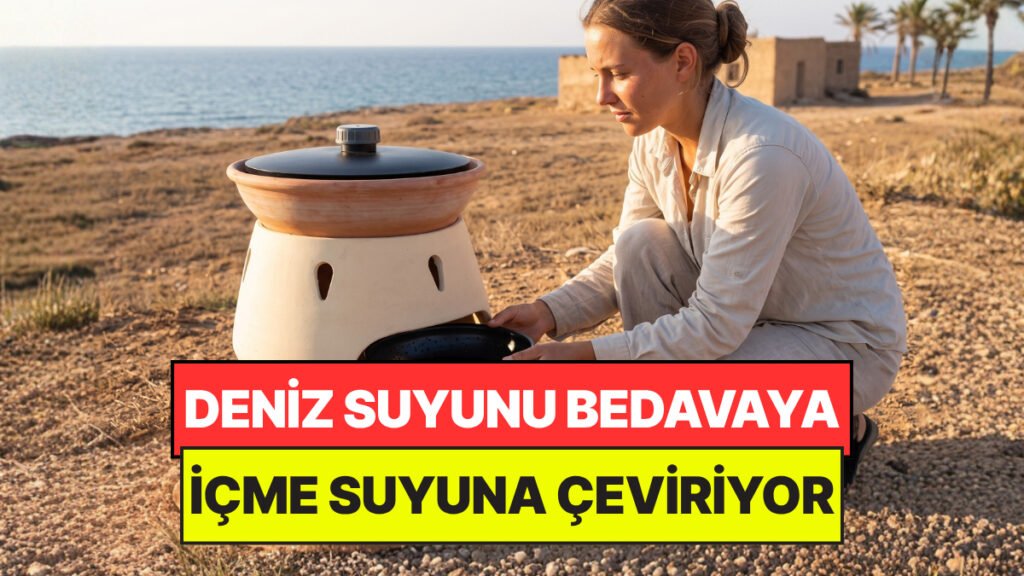 Ne Elektrik Ne Filtre Gerekiyor: Deniz Suyunu İçme Suyuna Dönüştürmenin Yolu Bulundu
