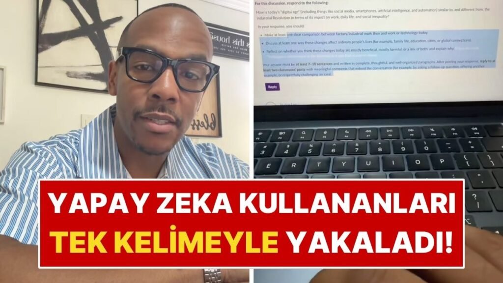 Tarih Profesörü, Yapay Zeka Kullanan 32 Öğrenciyi Tek Kelimeyle Eğer!
