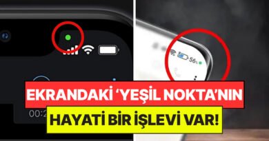 Bilişim Uzmanlarından Uyarı: Telefon Ekranındaki Yeşil Noktanın Anlamı Nedir?