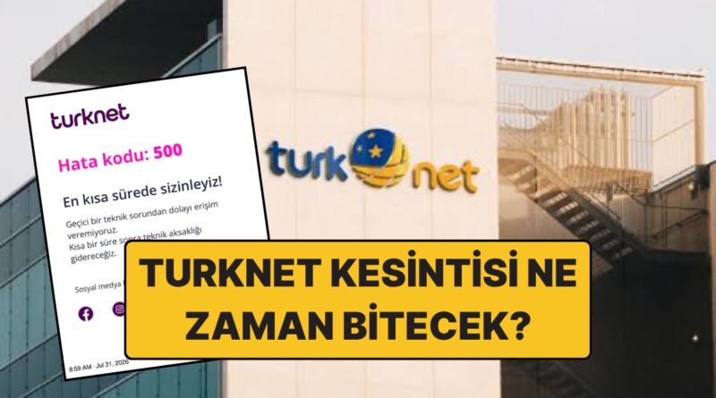 TurkNet Bağlantı Sorunları: İnternet Neden Çalışmıyor? Kesinti Ne Zaman Son Bulacak? Güncel Durum