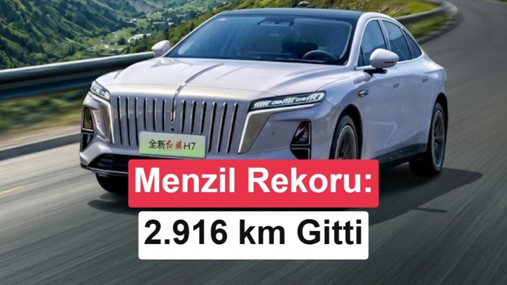 Çinli Hibrit Sedan, 2.916 km ile Dünya Menzil Rekorunu Kırdı