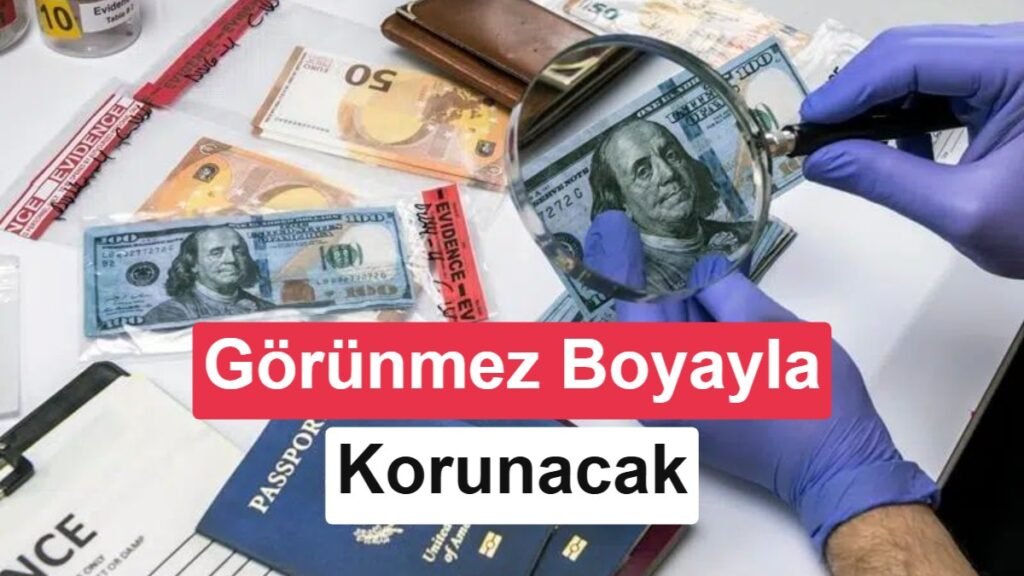 Yeni Yöntemle Para ve Pasaportların Sahteciliğe Karşı Korunması