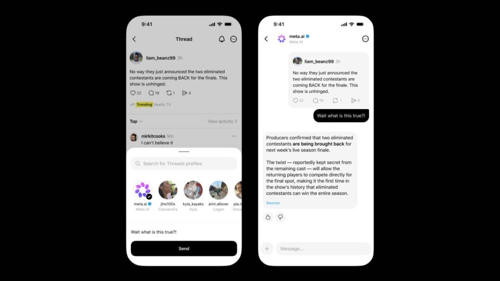 Meta AI ile Threads Platformuna Mesajlaşma Özelliği Eklendi